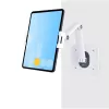 StarTech.com Universāls regulējams galda planšetdatora statīvs, sienas montāžai, ietilpība 1 kg, ergonomisks šarnīrveida planšetdatora turētājs ar pagriešanu/šūpošanu/rotāciju