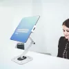 StarTech.com Universāls regulējams galda planšetdatora statīvs, sienas montāžai, ietilpība 1 kg, ergonomisks šarnīrveida planšetdatora turētājs ar pagriešanu/šūpošanu/rotāciju