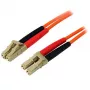 StarTech.com 1m optiskās šķiedras kabelis - daudzrežīmu duplekss 50/125 - LSZH lēciena vads - LC/LC