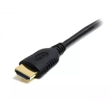 StarTech.com 2m Mini HDMI uz HDMI kabelis ar Ethernet - 4K 30Hz Ātrgaitas Mini HDMI uz HDMI adaptera kabelis - Mini HDMI Type-C ierīcei uz HDMI monitoru/displeju - Izturīgs video pārveidotāja vads