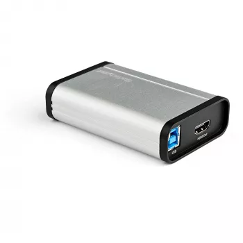 StarTech.com HDMI uz USB C video uztveršanas ierīce 1080p 60fps - UVC - ārējais USB 3.0 Type-C uztvērējs/liela straumēšana - HDMI audio/video ierakstītājs adapteris - darbojas ar USB-C/USB-A/Thunderbolt 3 - TAA