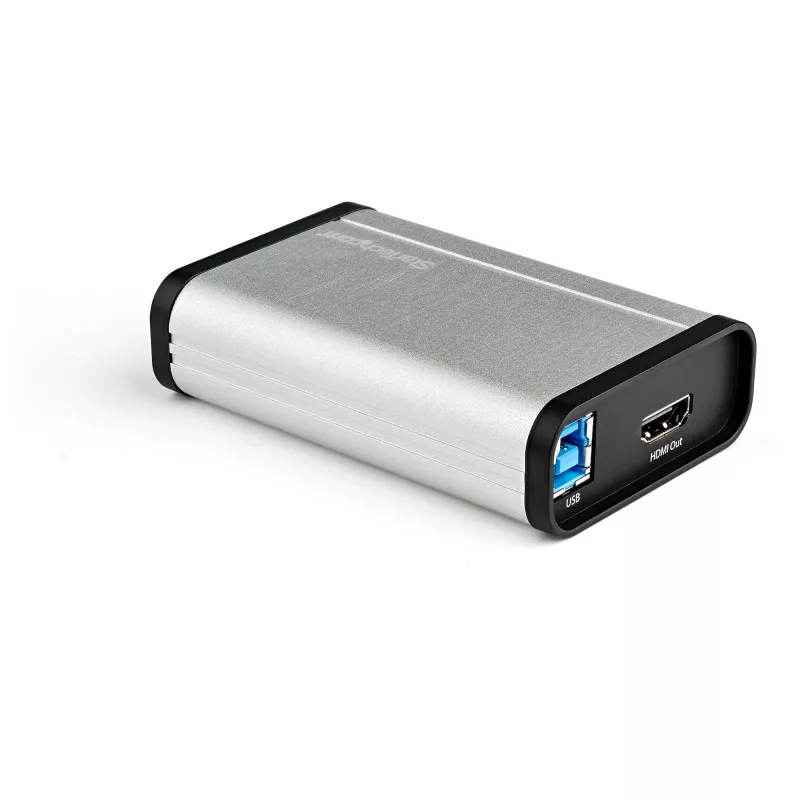 StarTech.com HDMI uz USB C video uztveršanas ierīce 1080p 60fps - UVC - ārējais USB 3.0 Type-C uztvērējs/liela straumēšana - HDMI audio/video ierakstītājs adapteris - darbojas ar USB-C/USB-A/Thunderbolt 3 - TAA