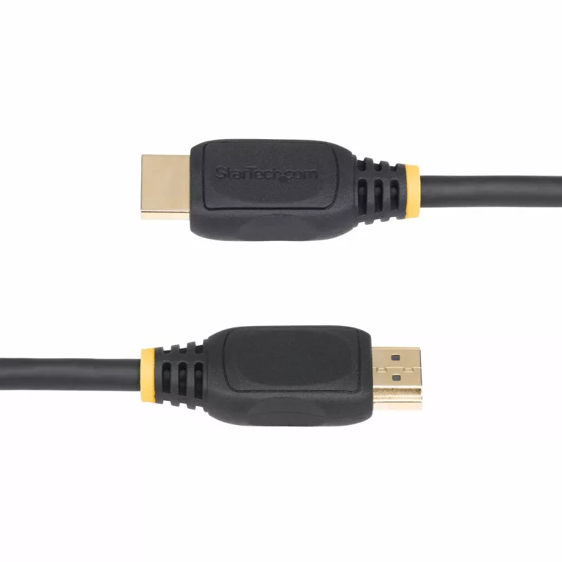 StarTech.com 18 collu (0.5m) HDMI 2.0 pagarinātājkabelis, ātrgaitas HDMI porta glābējkabelis, 4K 60Hz, HDMI vīriņš–sieviete pagarinātājspraudnis, M/F