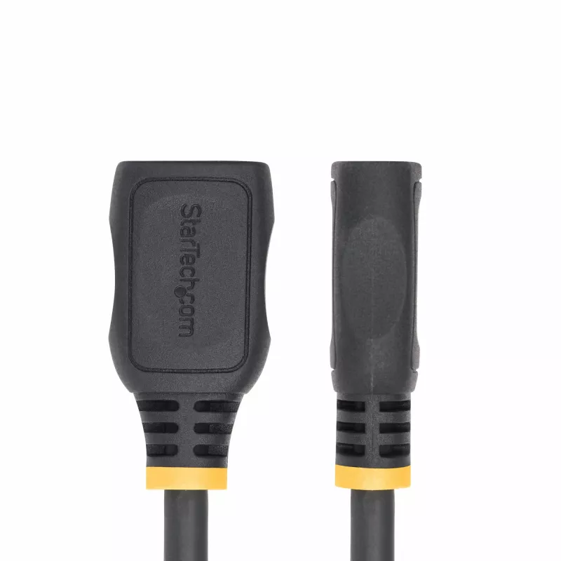 StarTech.com 3.3ft (1m) HDMI 2.0 pagarinājuma kabelis, ātrgaitas HDMI porta saudzētājs, 4K 60Hz, vīriešu/sieviešu