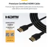 StarTech.com 1,5 m plāns HDMI 2.0 kabelis ar Ethernet, elastīgs Premium sertificēts, 4K 60Hz HDR10, aramīda šķiedra, TPE apvalks