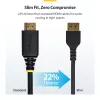 StarTech.com 1,5 m plāns HDMI 2.0 kabelis ar Ethernet, elastīgs Premium sertificēts, 4K 60Hz HDR10, aramīda šķiedra, TPE apvalks