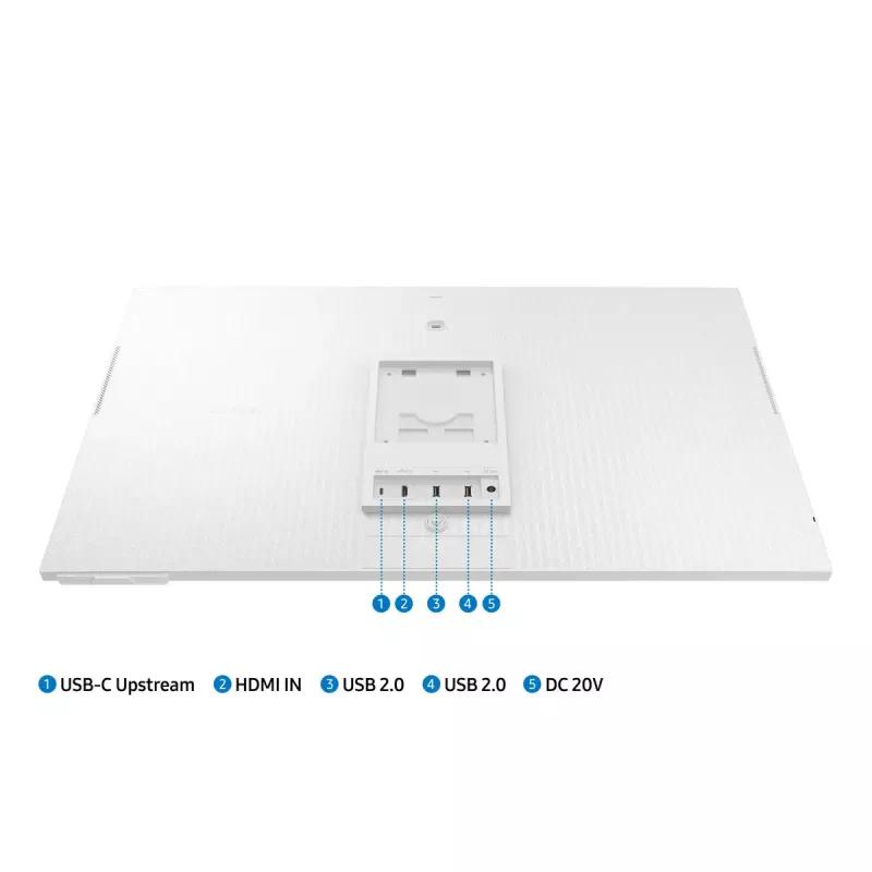Samsung M80D datora monitors 81,3 cm (32 collas) 3840 x 2160 pikseļi 4K Ultra HD LED Balts