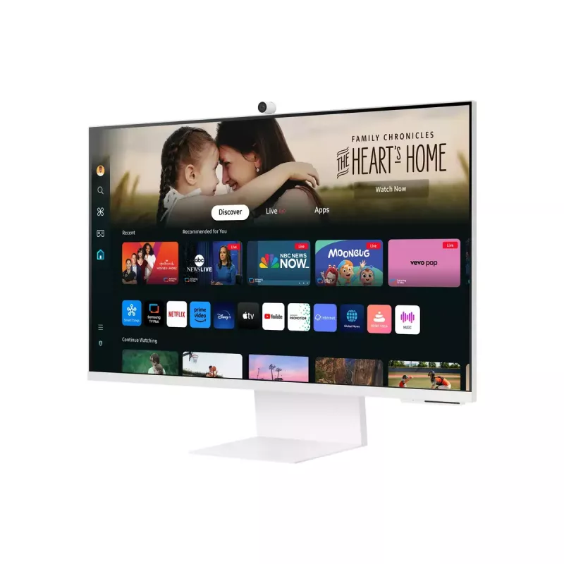 Samsung M80D datora monitors 81,3 cm (32 collas) 3840 x 2160 pikseļi 4K Ultra HD LED Balts