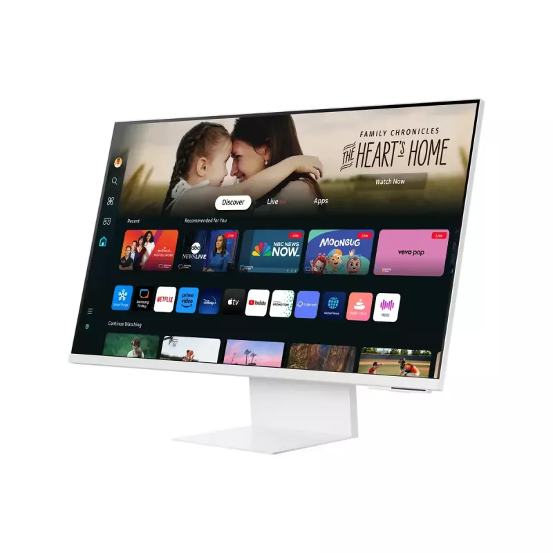 Samsung M80D datora monitors 81,3 cm (32 collas) 3840 x 2160 pikseļi 4K Ultra HD LED Balts