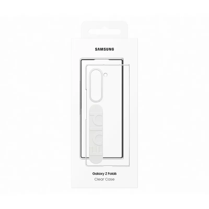 Samsung EF-QF956CTEGWW caurspīdīgs vāciņš Galaxy Z Fold6 19,3 cm (7,6 inch)