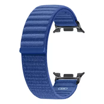 Samsung Fabric Siksniņa S/M Galaxy Watch8 Watch8 Classic Zila