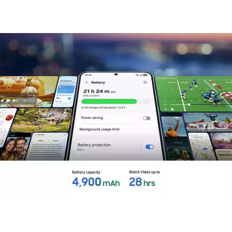 Viedtālrunis Samsung Galaxy S25 FE 6.7 collu 256GB Zils