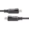 StarTech.com 10 pēdu (3 m) DisplayPort 1.2 kabelis - 4K x 2K Ultra HD VESA sertificēts DisplayPort kabelis - DP uz DP monitora kabelis - DP video/ displeja vads - fiksējoši DP savienotāji