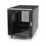 StarTech.com 4-Post 12U Server Rack Cabinet, Lockable 19 inch Data Rack Cabinet for Computer / AV / IT Equipment, Office / Home Network Rack with Casters & Adjustable Mounting Rails
