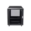 StarTech.com 4-Post 12U Server Rack Cabinet, Lockable 19 inch Data Rack Cabinet for Computer / AV / IT Equipment, Office / Home Network Rack with Casters & Adjustable Mounting Rails
