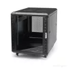 StarTech.com 4-Post 12U Server Rack Cabinet, Lockable 19 inch Data Rack Cabinet for Computer / AV / IT Equipment, Office / Home Network Rack with Casters & Adjustable Mounting Rails