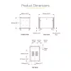 StarTech.com 4-Post 12U Server Rack Cabinet, Lockable 19 inch Data Rack Cabinet for Computer / AV / IT Equipment, Office / Home Network Rack with Casters & Adjustable Mounting Rails
