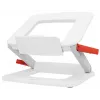Leitz Ergo 64240001 salokāms regulējama leņķa portatīvā datora statīvs, 13-15 collas (33-38,1 cm), balts