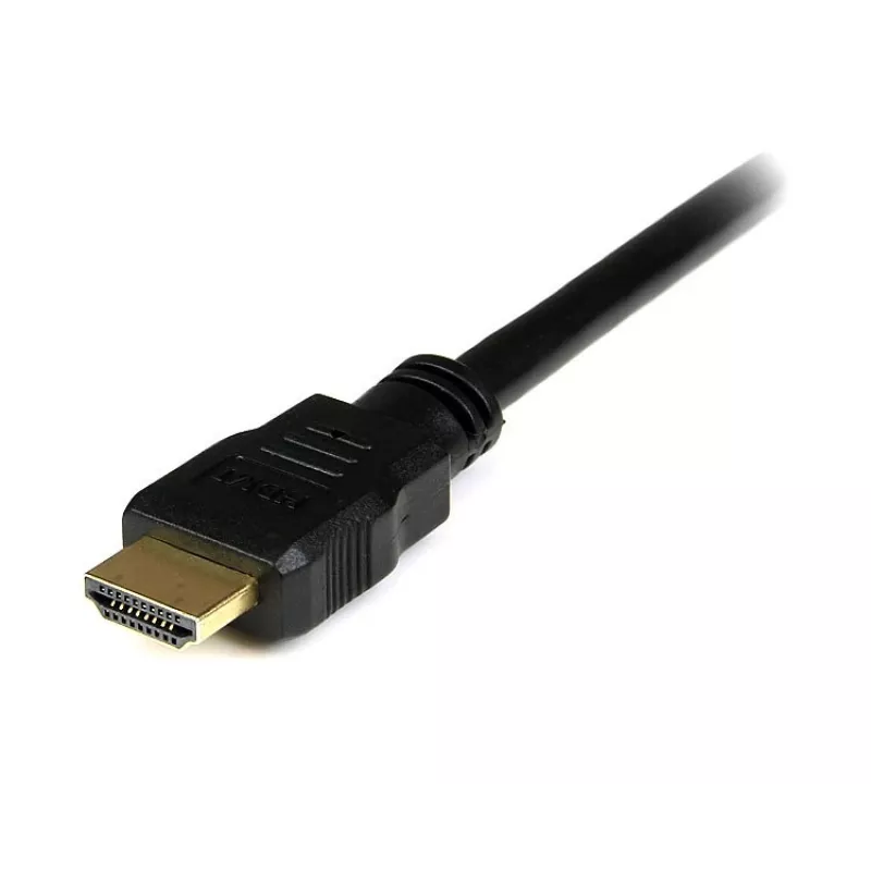 StarTech.com HDEXT2M 2 m High Speed HDMI pagarinātājs, HDMI spraudnis uz ligzdu, Ultra HD 4K x 2K, 10,2 Gbit/s, 28 AWG, ekranēts, apzeltīts, melns
