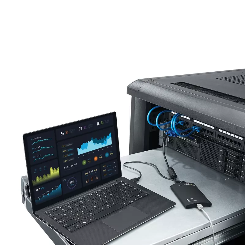 StarTech.com KVM Console uz USB 2.0 portatīvā klēpjdatora crash kart adapteris