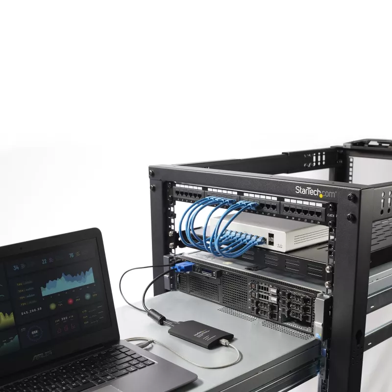 StarTech.com KVM Console uz USB 2.0 portatīvā klēpjdatora crash kart adapteris
