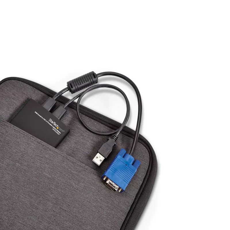 StarTech.com KVM Console uz USB 2.0 portatīvā klēpjdatora crash kart adapteris
