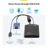 StarTech.com KVM Console uz USB 2.0 portatīvā klēpjdatora crash kart adapteris