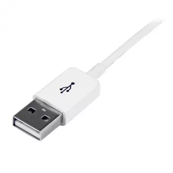 StarTech.com 1m Balts USB 2.0 Pagarinājuma Kabelis A uz A - Tēviņš/Sieviete
