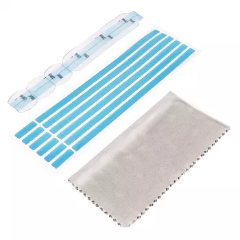 StarTech.com Privacy Screen Adhesive Strips and Mounting Tabs - Universāls stiprinājumu komplekts klēpjdatoru/monitoru pretatspīduma privātuma filtriem, nomaiņas sloksnes/turētāji