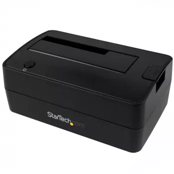 StarTech.com viena nodalījuma USB 3.1 uz SATA cietā diska dokstacija, USB 3.1 (10 Gbps) cietā diska doks, ārējā 2.5/3.5 collu SATA III HDD/SSD dokstacija, augšējās ielādes nodalījums