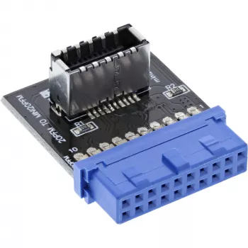 InLine USB 3.0 uz USB 3.1 priekšējā paneļa Key-A adapteris iekšējais (33446B)