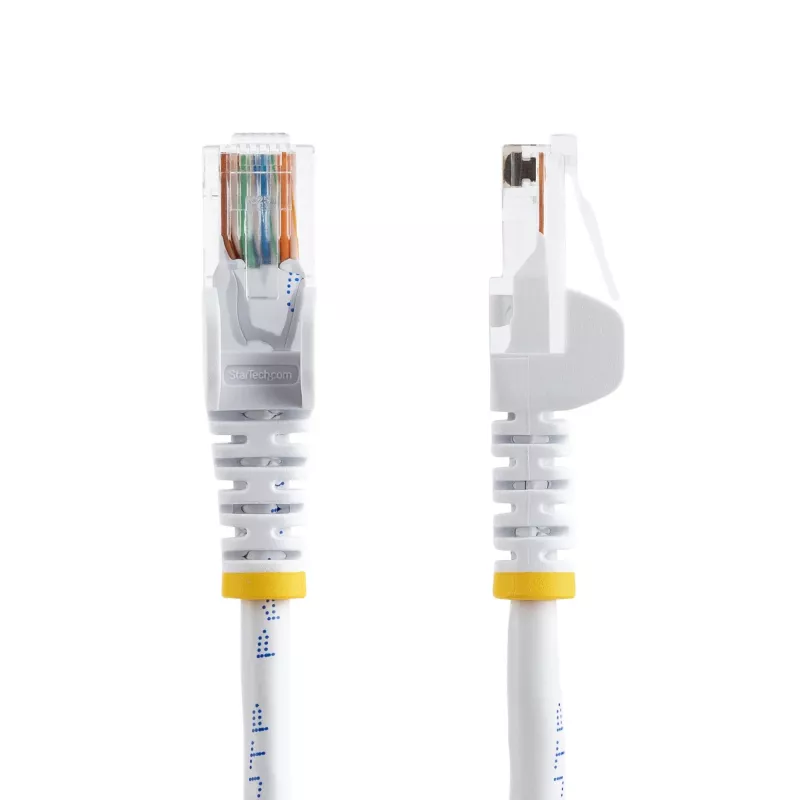 StarTech.com Cat5e Ethernet Patch Kabelis ar Snagless RJ45 Savienotājiem - 10 m, Balts
