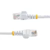 StarTech.com Cat5e Ethernet Patch Kabelis ar Snagless RJ45 Savienotājiem - 10 m, Balts