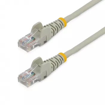 StarTech.com Cat5e Ethernet Patch kabelis ar aizsargātiem RJ45 savienotājiem - 10 m, Pelēks