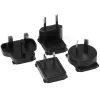StarTech.com SVA12M2NEUA līdzstrāvas barošanas bloks, 12 V 2 A, 100–240 V, EU/UK/AU