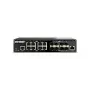 QNAP QSW-M3216R-8S8T tīkla slēdzis, pārvaldāms L2/L3, 10G Ethernet (100/1000/10000), 1U, melns