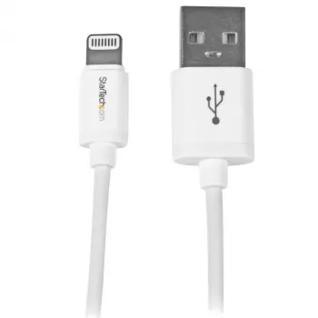 StarTech.com 1 m USB uz Lightning kabelis - iPhone/iPad/iPod lādētājs - ātrā uzlāde - Apple MFi sertificēts - balts