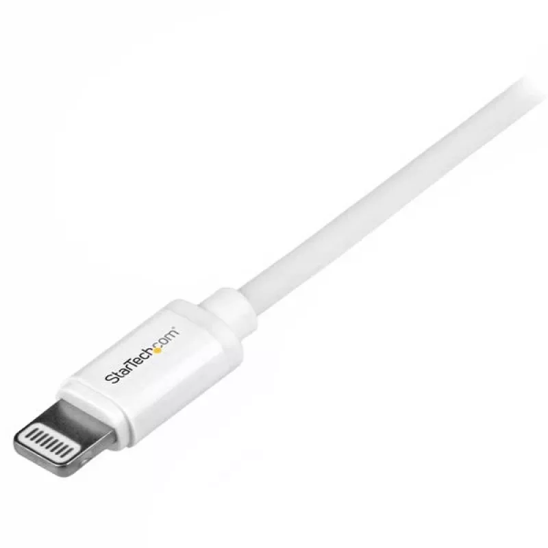 StarTech.com 1 m USB uz Lightning kabelis - iPhone/iPad/iPod lādētājs - ātrā uzlāde - Apple MFi sertificēts - balts