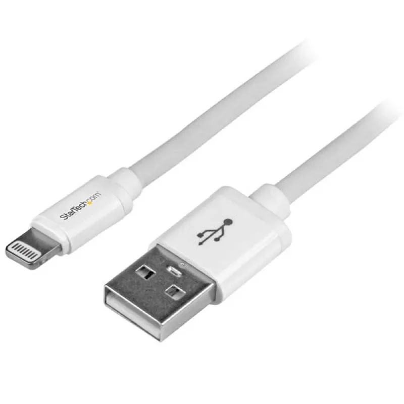 StarTech.com 2 m USB–Lightning kabelis – balts, MFi sertificēts