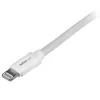 StarTech.com 2 m USB–Lightning kabelis – balts, MFi sertificēts