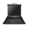 StarTech.com Rackmontējams KVM konsole ar 19 inch LCD monitori un USB atbalstu, 1U, 50 000 MTBF