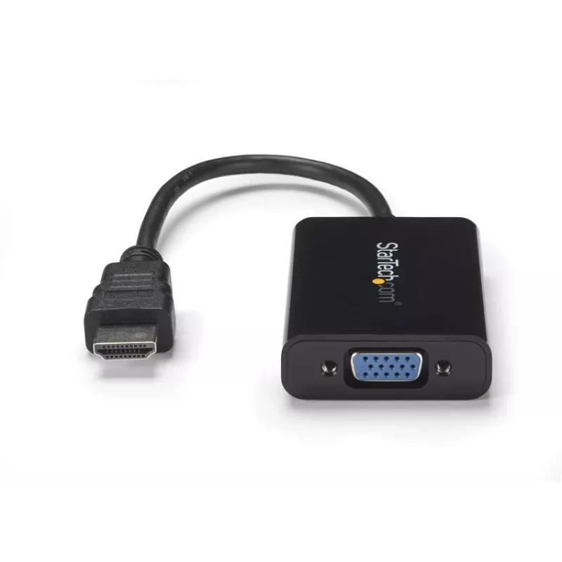 StarTech.com HDMI uz VGA video adapteris ar audio darbvirsmas datoram / klēpjdatoram / ultrabook - 1920x1080