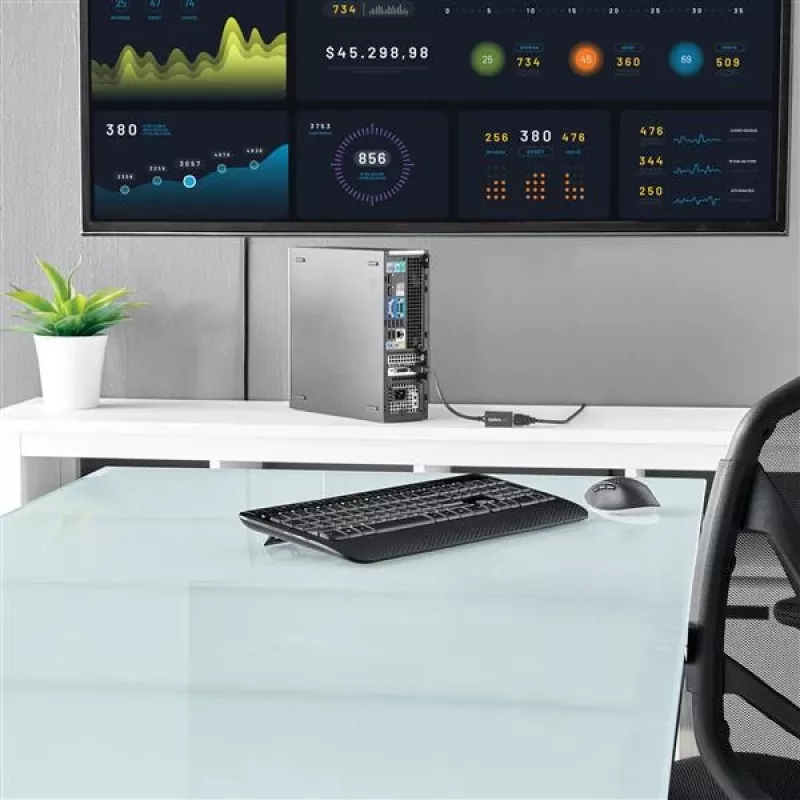 StarTech.com DP2HDMI2 DisplayPort uz HDMI video adapteris, spraudnis/ligzda, līdz 1920x1200, 25 cm