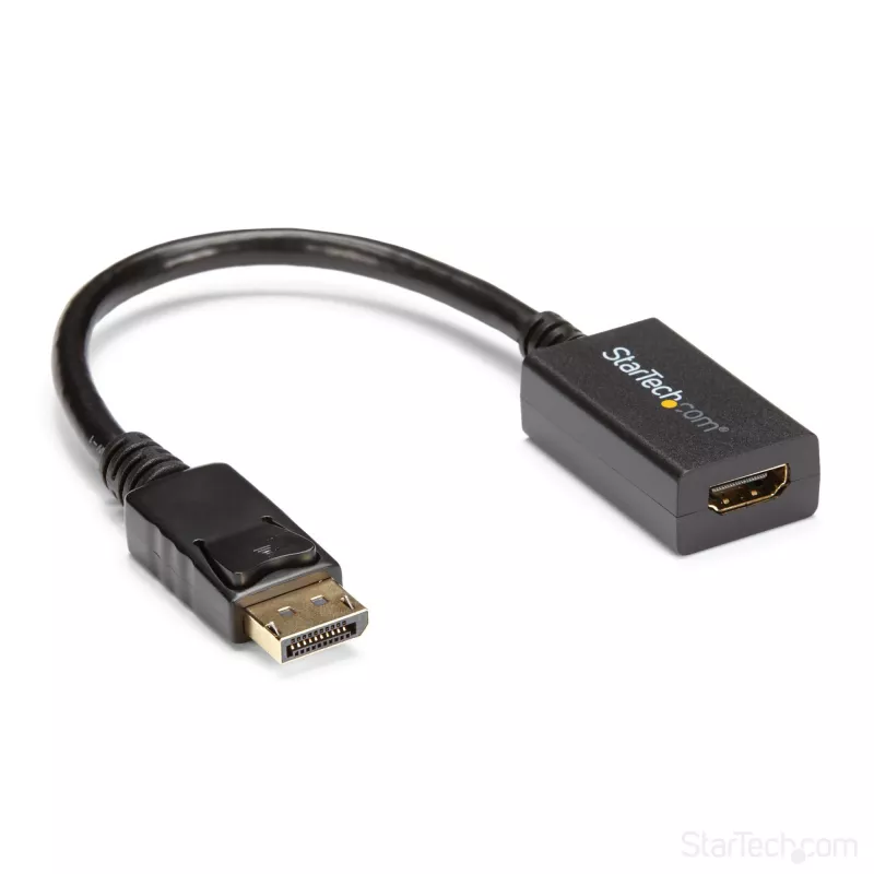 StarTech.com DP2HDMI2 DisplayPort uz HDMI video adapteris, spraudnis/ligzda, līdz 1920x1200, 25 cm