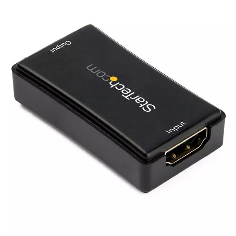StarTech.com HDBOOST4K2 HDMI signāla pastiprinātājs / atkārtotājs, 4K 60 Hz, līdz 14 m, barojams caur USB, 7.1 audio, YUV 4:4:4