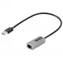 StarTech.com USB 3.0 Gigabit Ethernet tīkla adapteris - 10/100/1000 Mbps, USB uz RJ45, USB 3.0 LAN adapteris, 30cm kabelis, bez draiveriem