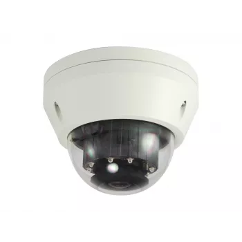 LevelOne HUBBLE fiksētais kupola IP tīkla kamera, H.265, 3 megapikseļi, 802.3af PoE, IR gaismas diodes, iekštelpām/ārtelpām, vandaļizturīga