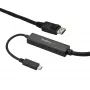 StarTech.com 9.8ft/3m USB C uz DisplayPort 1.2 kabelis 4K 60Hz - USB-C uz DisplayPort adaptera kabelis - HBR2 USB Type-C DP Alt Mode uz DP monitora video kabelis - Darbojas ar Thunderbolt 3 - Melns