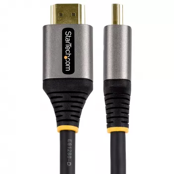 StarTech.com 20 collu (50 cm) HDMI 2.1 kabelis 8K - sertificēts Ultra High Speed HDMI kabelis 48 Gb/s - 8K 60 Hz/4K 120 Hz HDR10+ eARC - Ultra HD 8K HDMI vads - monitors/TV/ekrāns - elastīgs TPE apvalks