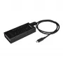 StarTech.com HB30C5A2CST 7 portu USB 3.0 centrmezgls, USB-C uz 5x USB-A un 2x USB-C, ātrās uzlādes ports, rūpniecisks, metāla